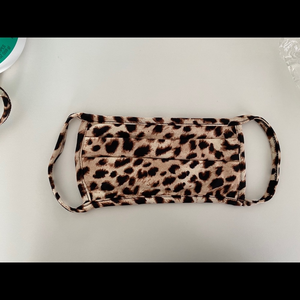 Cheetah Print Face Mask